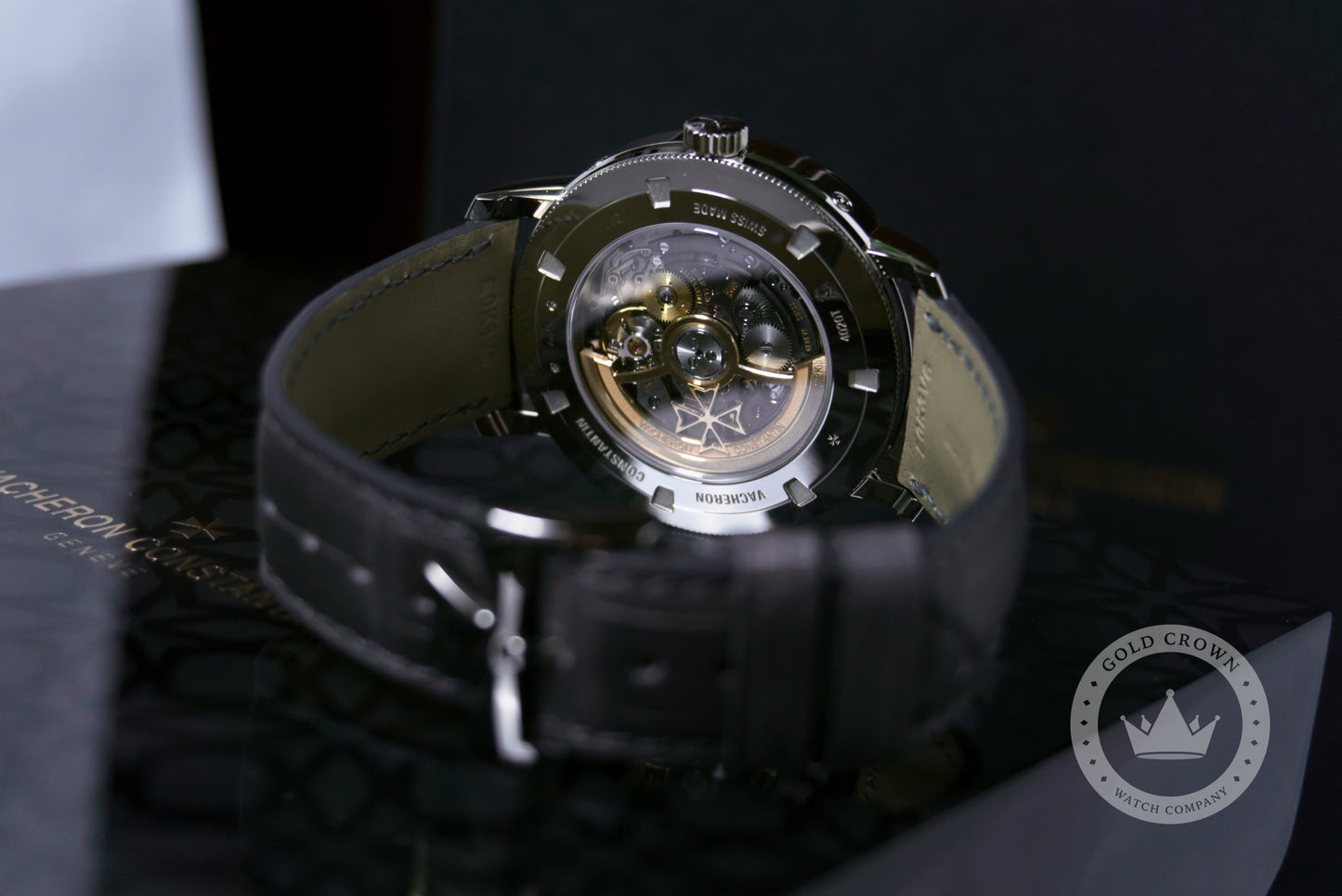 Brand New Vacheron Constantin Traditionelle Complete Calendar Openface 4020T/000G-B655 Full Set