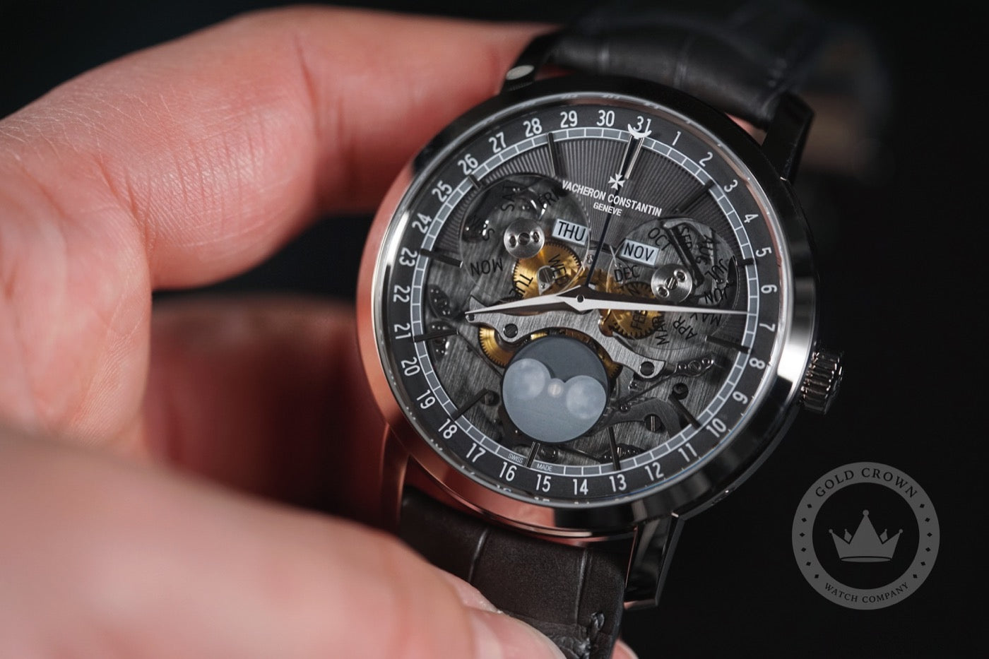 Vacheron Constantin Traditionelle Complete Calendar Openface 4020T/000G-B655 Full Set