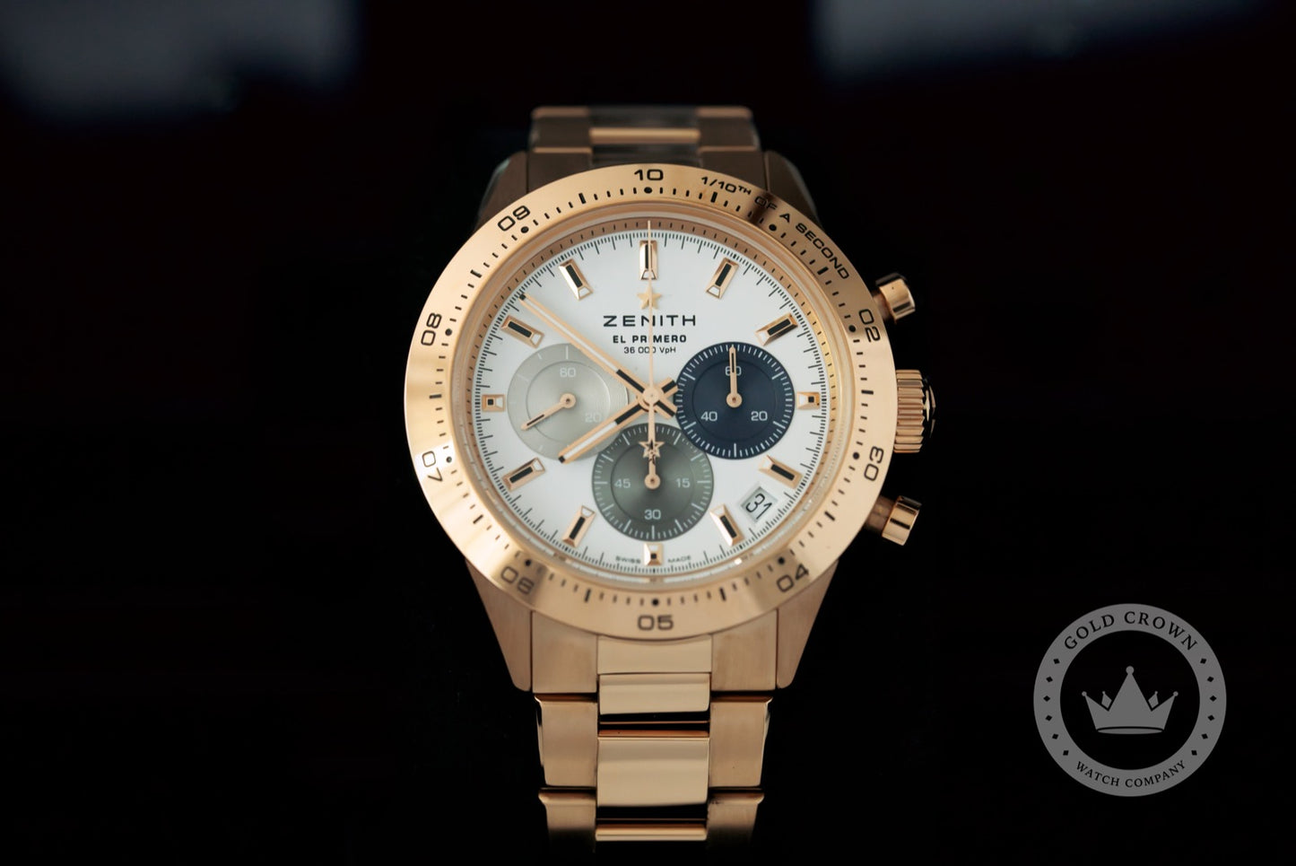 Brand New Zenith Chronomaster Sport Rose Gold 18.3101.3600/69.M3100 Full Set