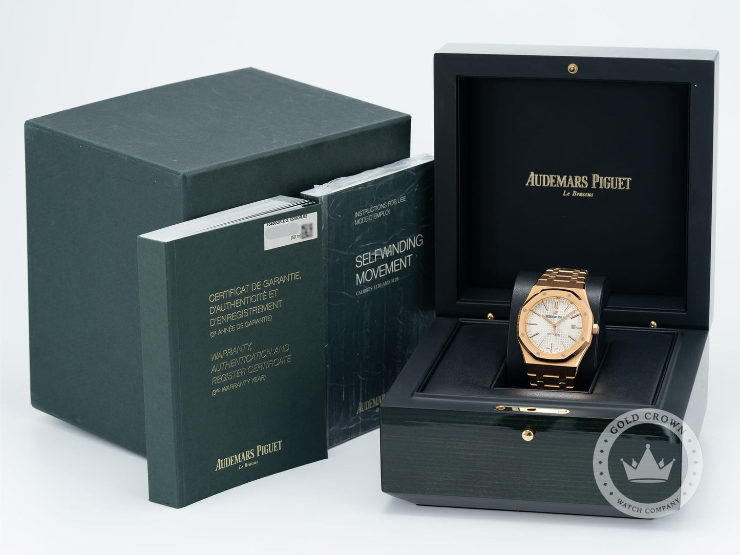 Audemars Piguet Royal Oak 15400OR.OO.1220OR.02 Full Set