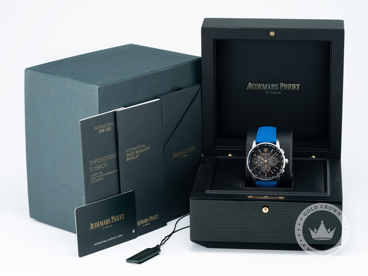 Audemars Piguet Code 11.59 Chronograph 26393CR.OO.A002CR.01 Full Set