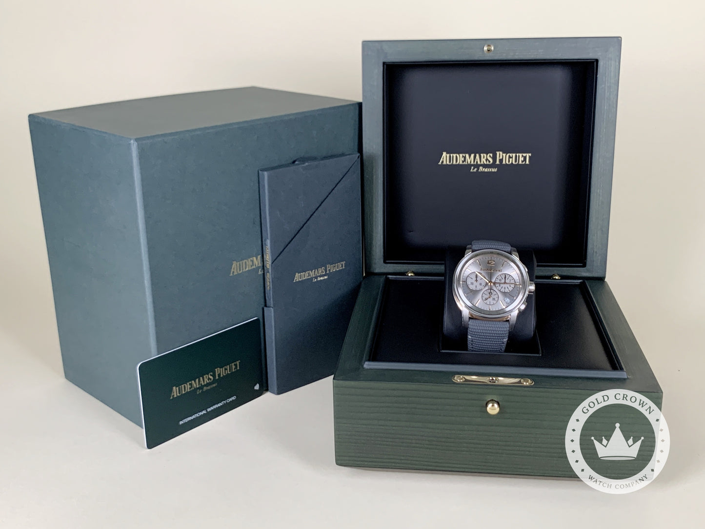 Brand New Audemars Piguet Code 11.59 Chronograph 26393CR.OO.A008KB.01 Full Set