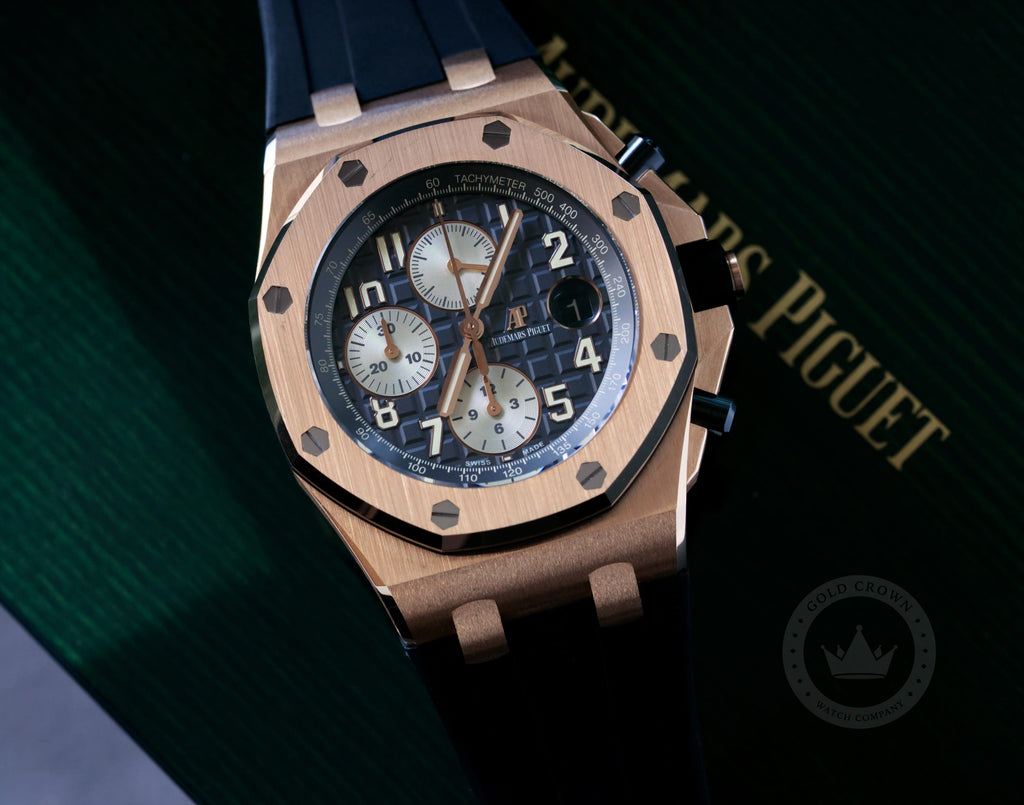 Audemars Piguet Royal Oak Offshore Chronograph 26470OR.OO.A125CR.01.A “Ruthenium Dial” Full Set