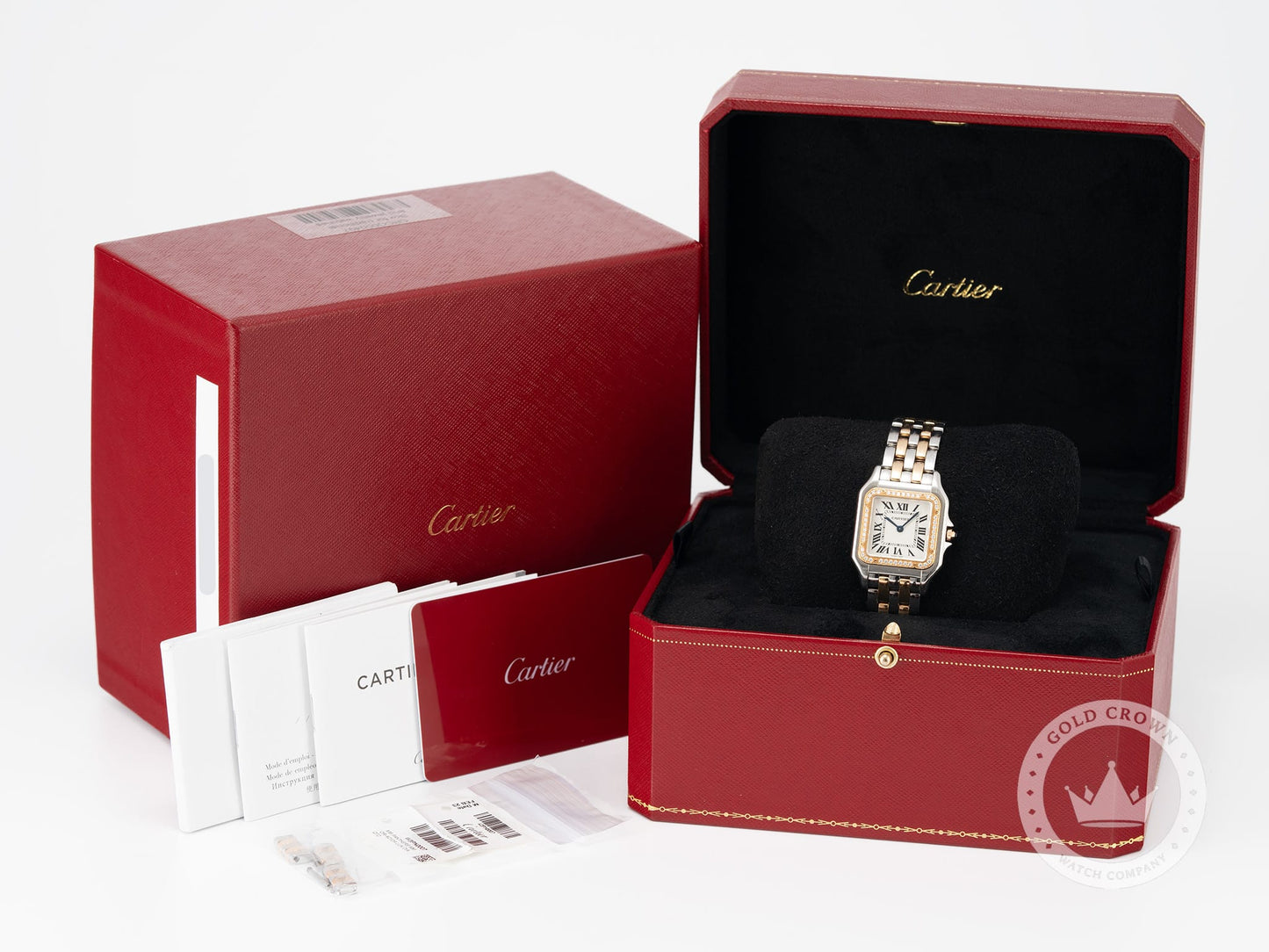 Cartier Panthere W3PN0007 “Factory Diamond Bezel” Full Set