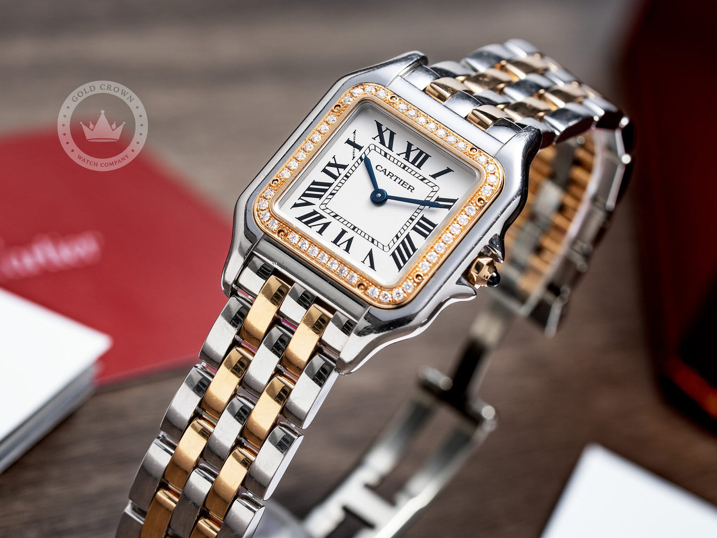 Cartier Panthere W3PN0007 “Factory Diamond Bezel” Full Set