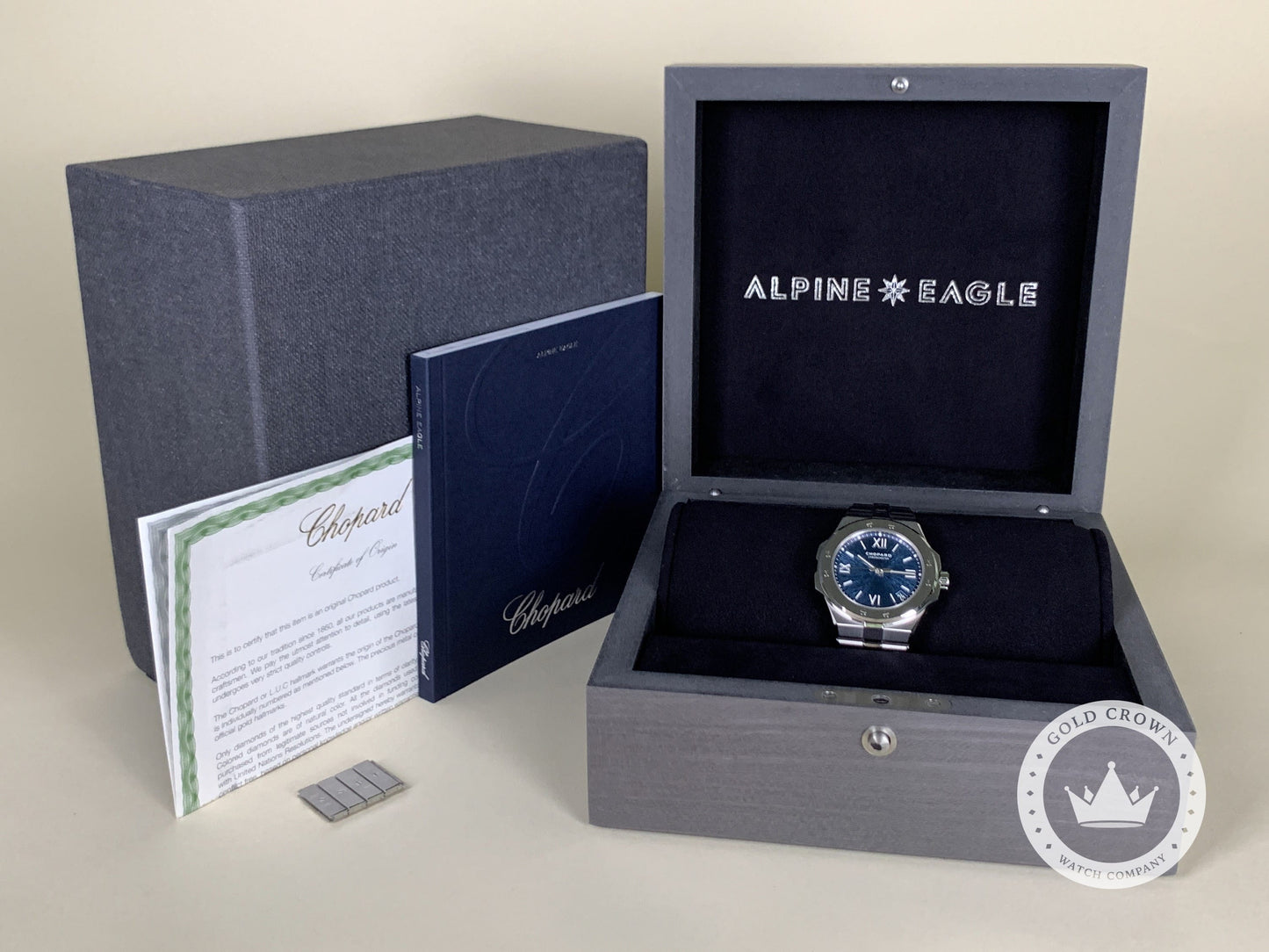 Chopard Alpine Eagle 41mm 298600-3001 Full Set