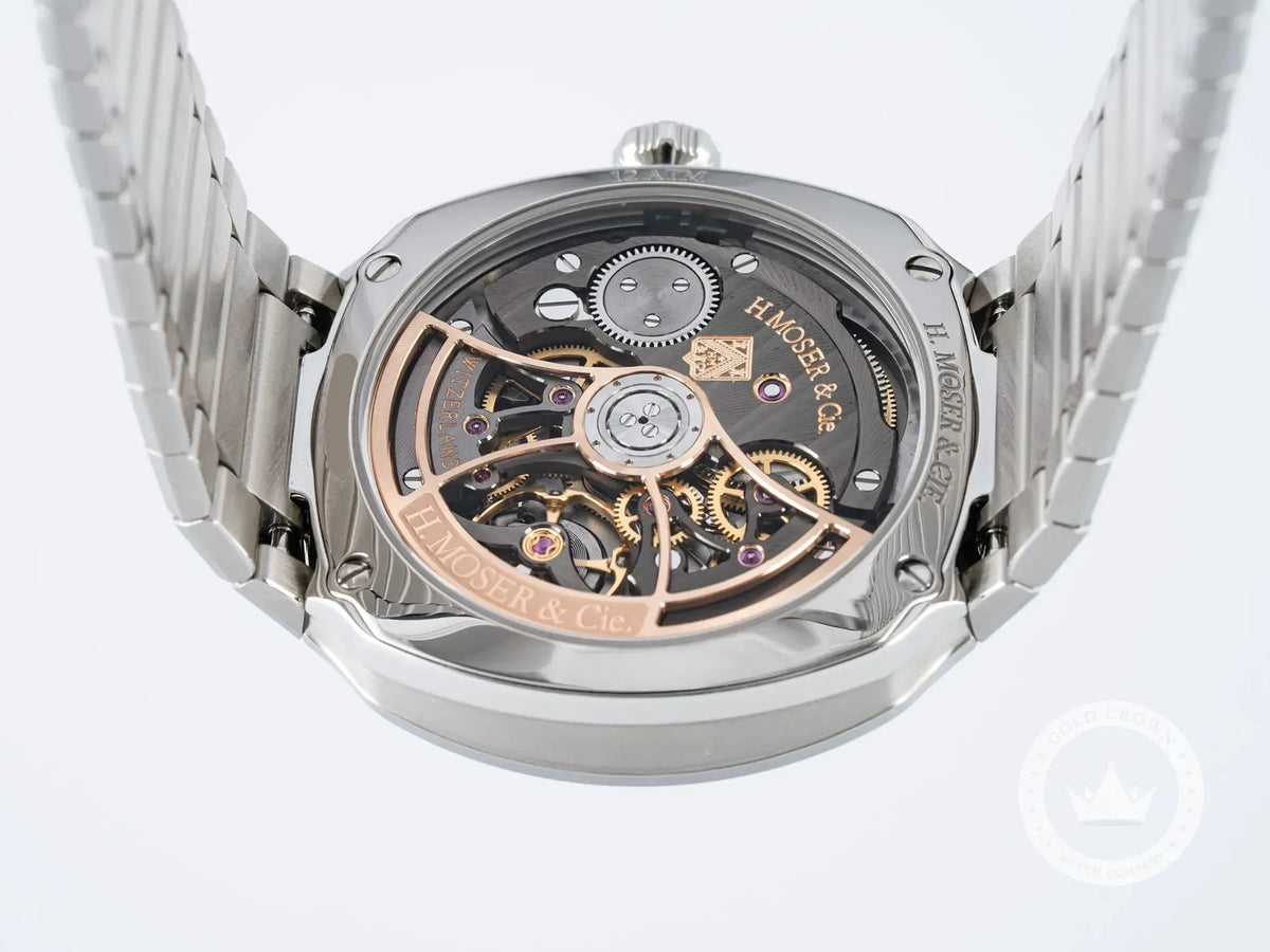 H. Moser & Cie. Streamliner Centre Seconds Purple Haze 6201-1201 Full Set