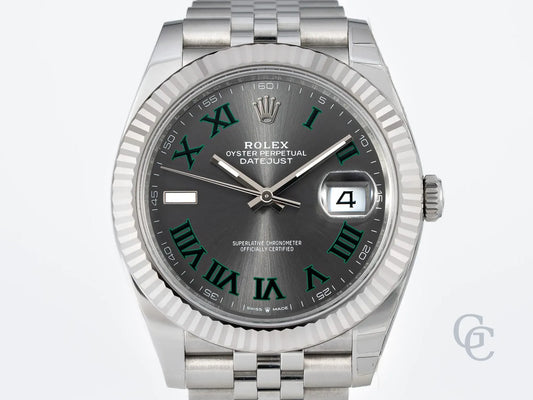 Rolex Datejust 126334 “Wimbledon” Full Set
