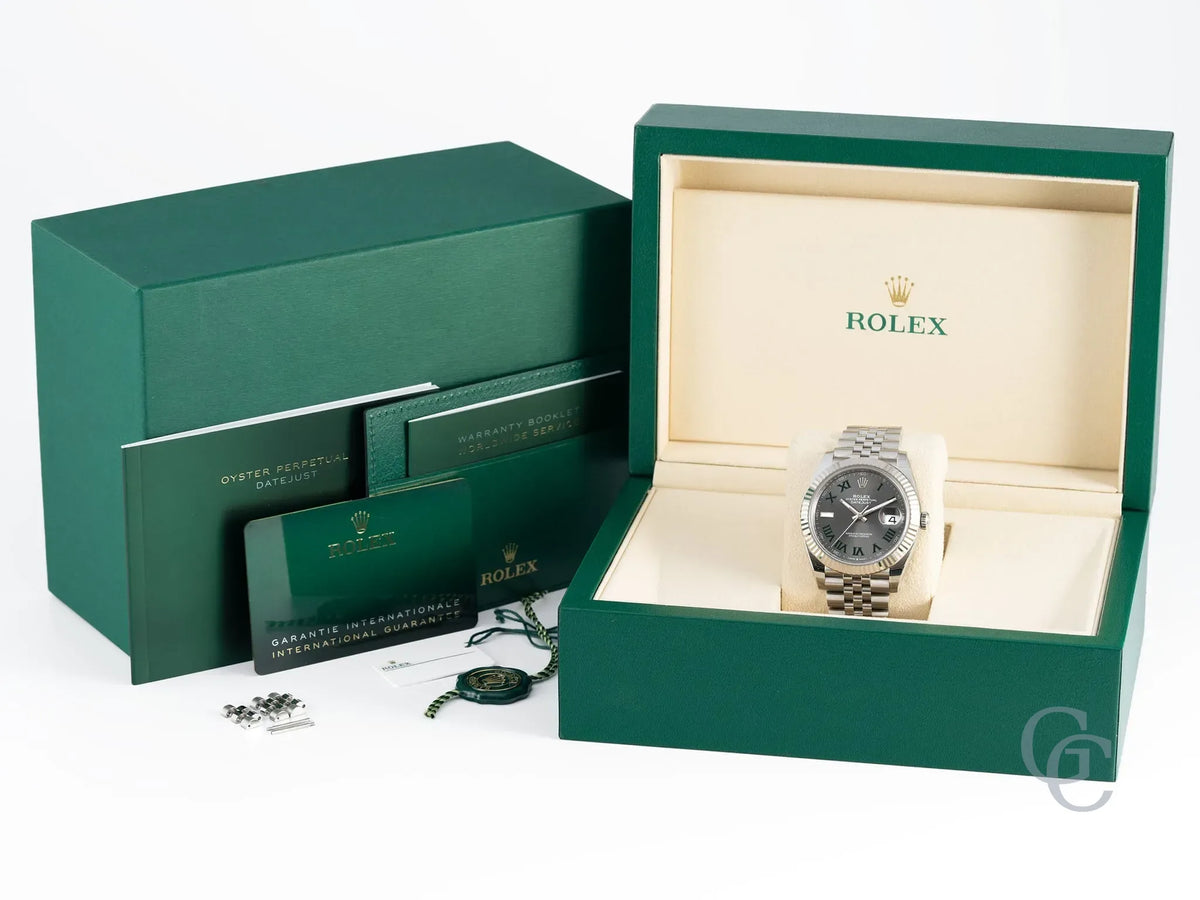 Rolex Datejust 126334 “Wimbledon” Full Set
