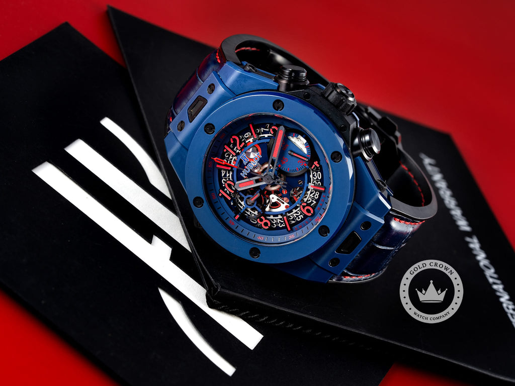 Hublot Big Bang Unico Chronograph 411.EX.5113.LR.SPO18 “limited Edition for Jose Mourinho” Full Set