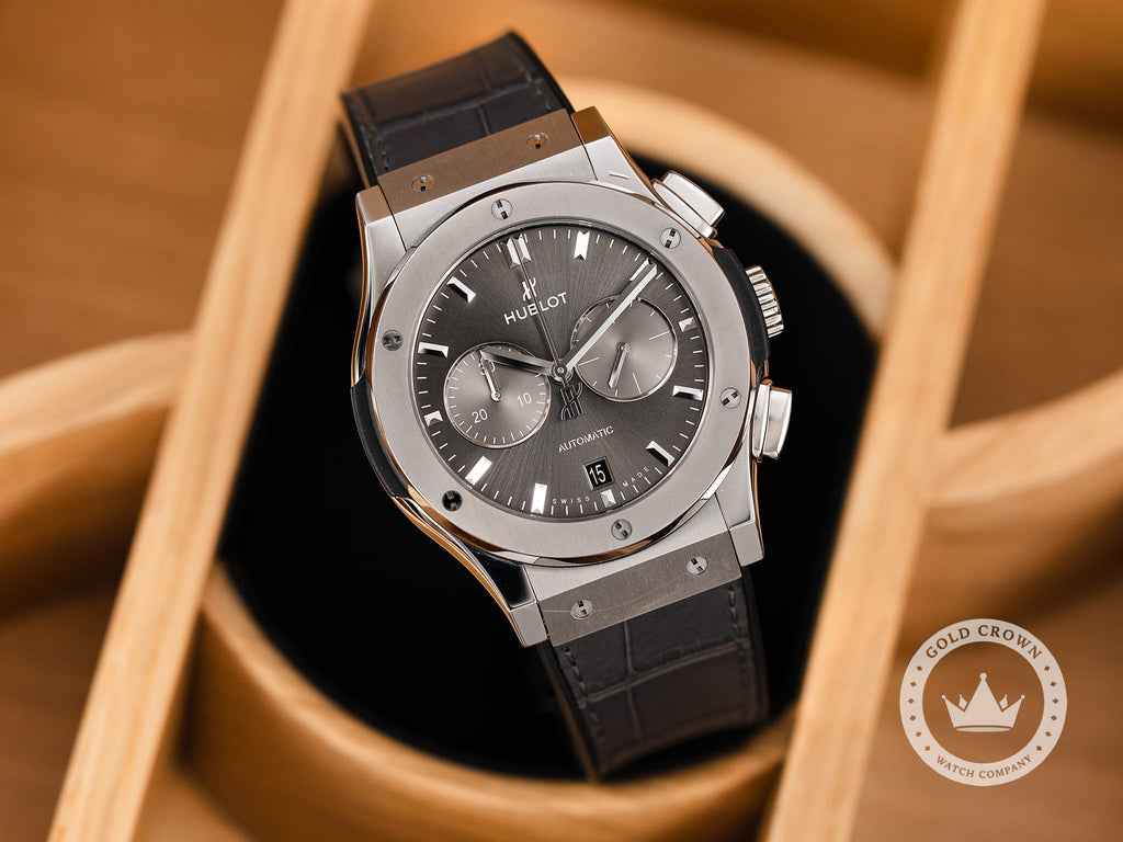 Hublot Classic Fusion 541.NX.7070.LR Watch, Box, and Paper