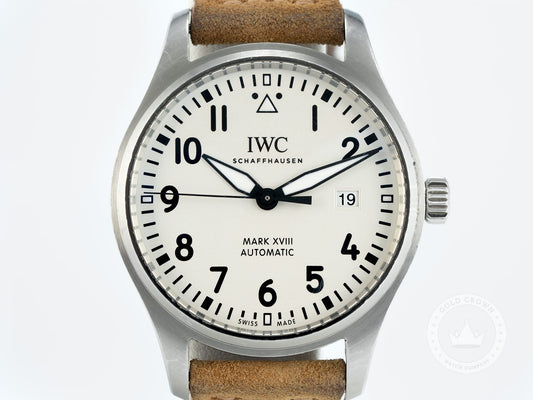 IWC Pilots Mark XVIII IW327012 Watch, Box, and Manual