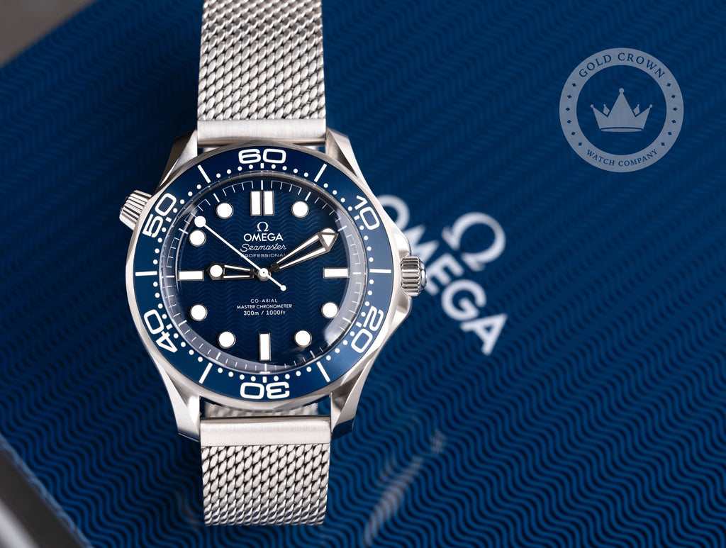 Brand New Omega Seamaster Diver 300M 21030422003002 Full Set