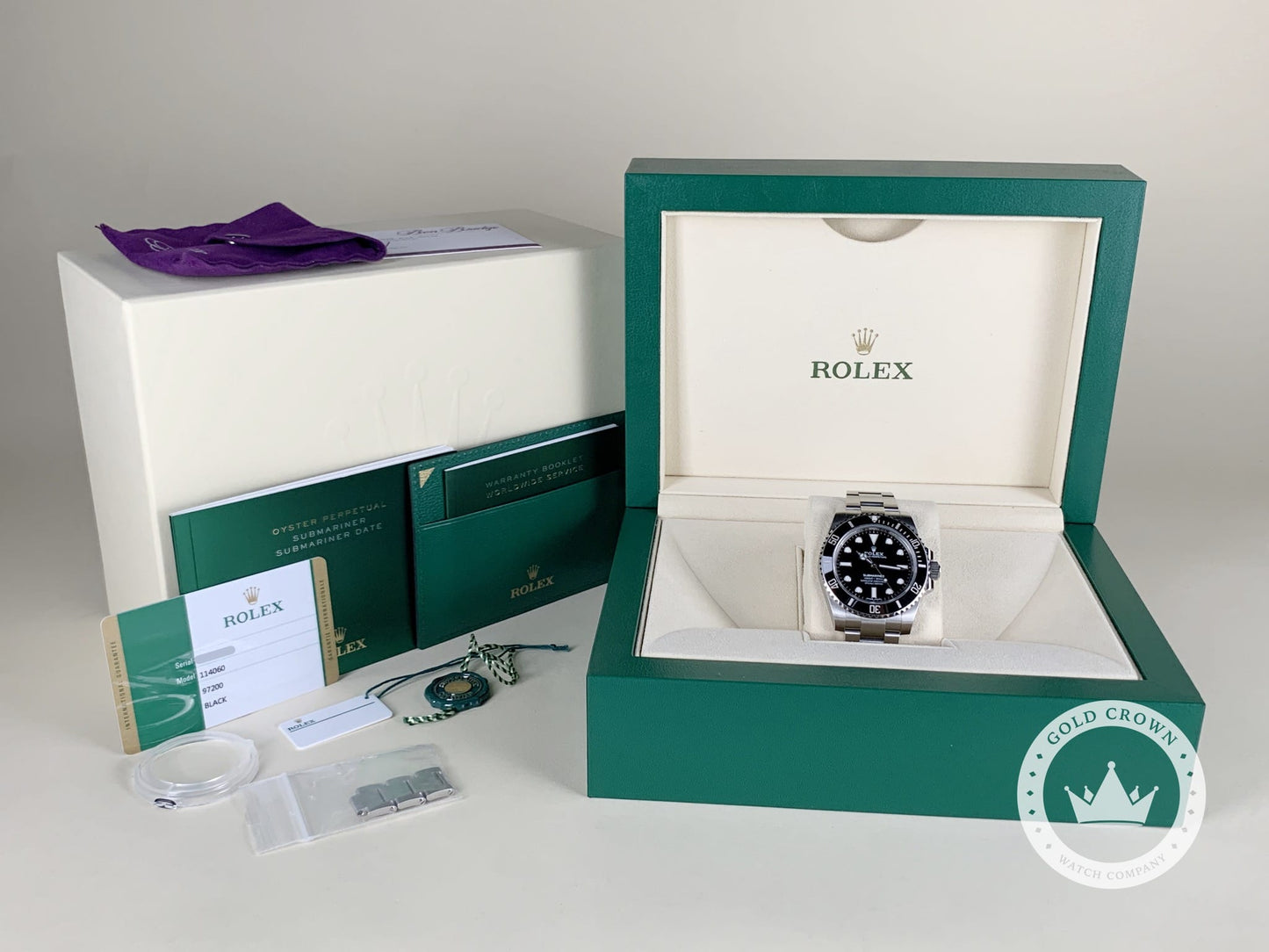 Rolex Submariner No Date 114060 Full Set