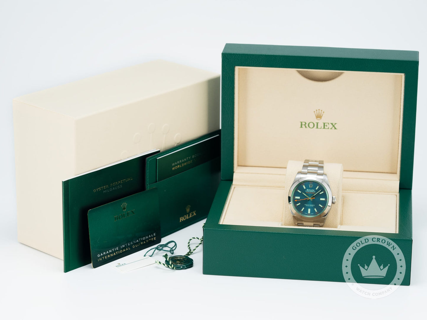 Brand New Rolex Milgauss 116400GV Full Set