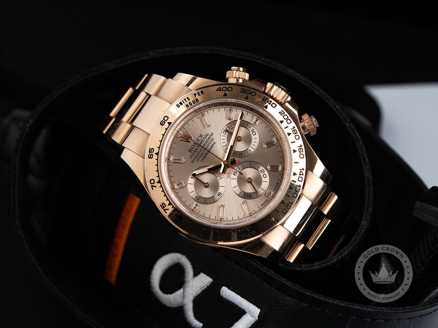 Rolex Daytona 116505 “Sundust Diamond Dial” Full Set