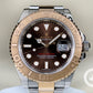 Rolex Yacht-Master 116621 “Chocolate Dial” Watch and Paper