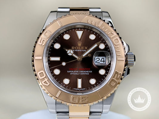Rolex Yacht-Master 116621 “Chocolate Dial” Watch and Paper