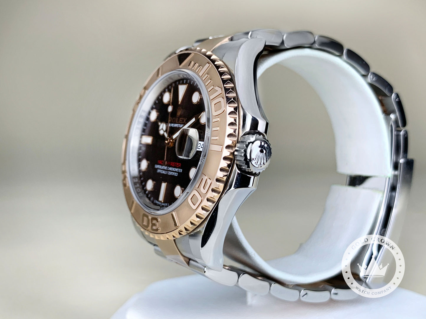 Rolex Yacht-Master 116621 “Chocolate Dial” Watch and Paper