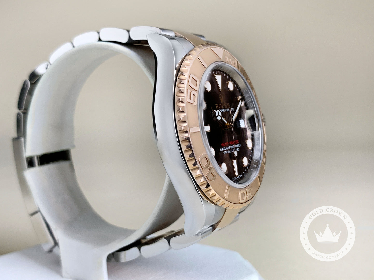 Rolex Yacht-Master 116621 “Chocolate Dial” Watch and Paper