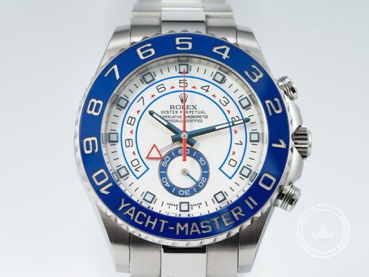 Rolex Yacht-Master II 116680 Watch and Paper