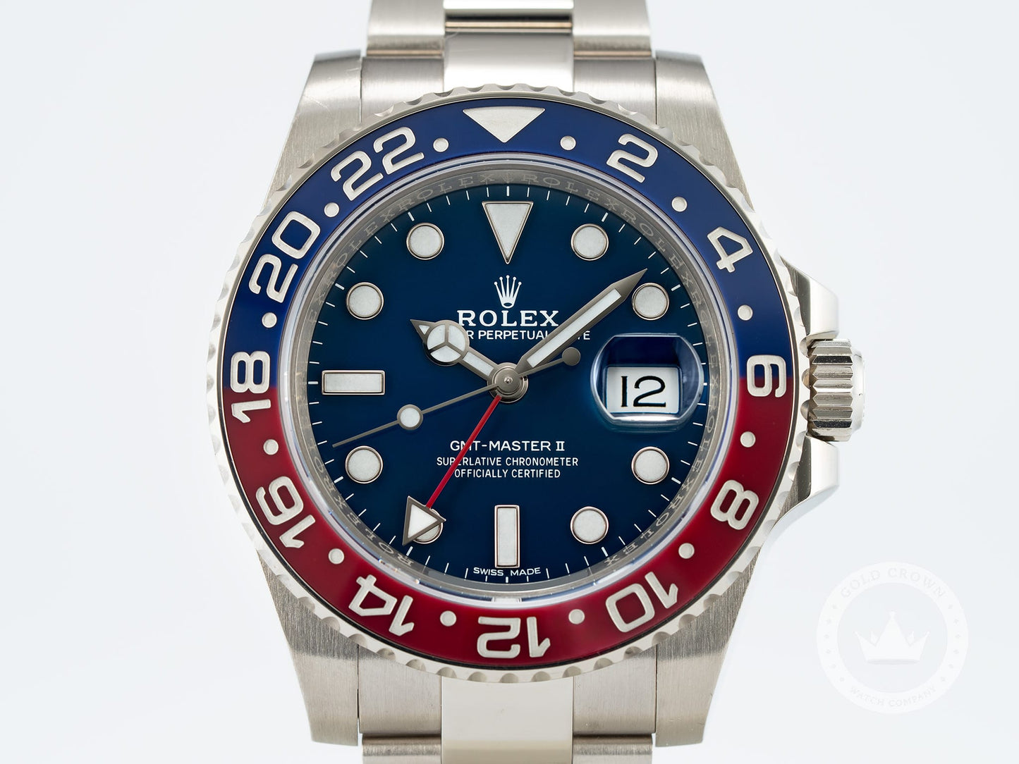 Rolex GMT-Master II 116719BLRO “Blue Dial” Full Set