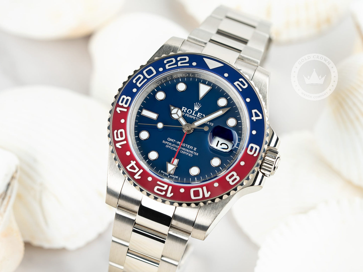 Rolex GMT-Master II 116719BLRO “Blue Dial” Full Set