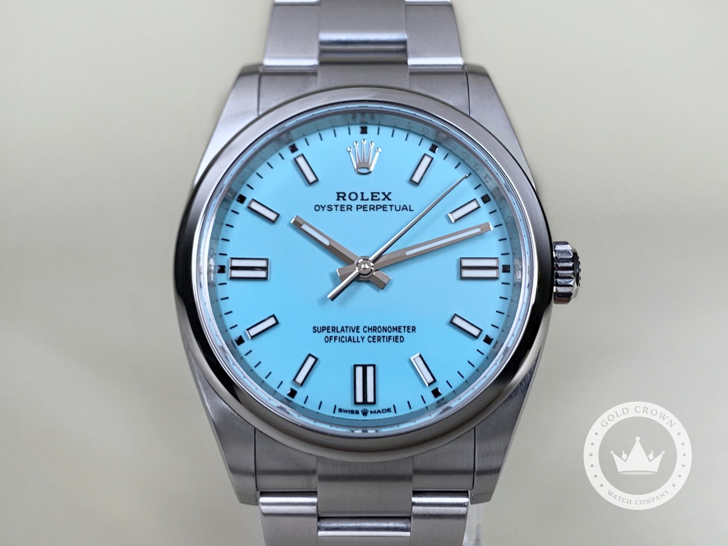 Brand New Rolex Oyster Perpetual 36 126000 “Tiffany” Full Set