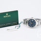 Rolex Datejust 126200 “Blue Motif Dial” Watch and Paper