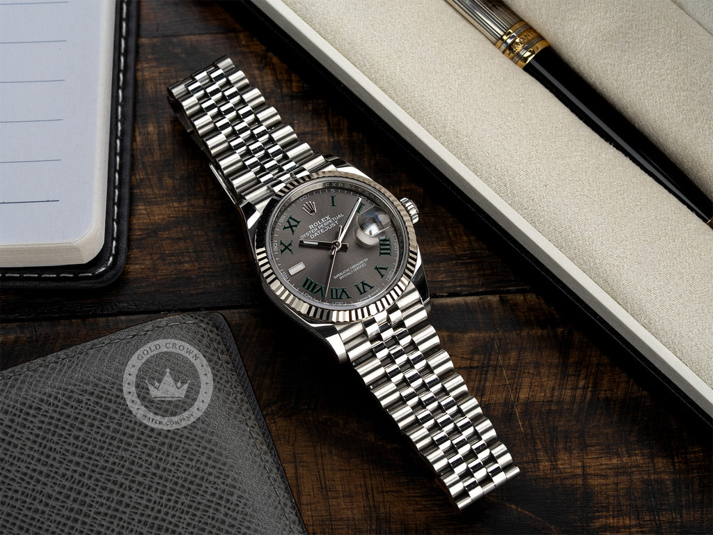 Rolex Datejust 126234 “Wimbledon” Full Set