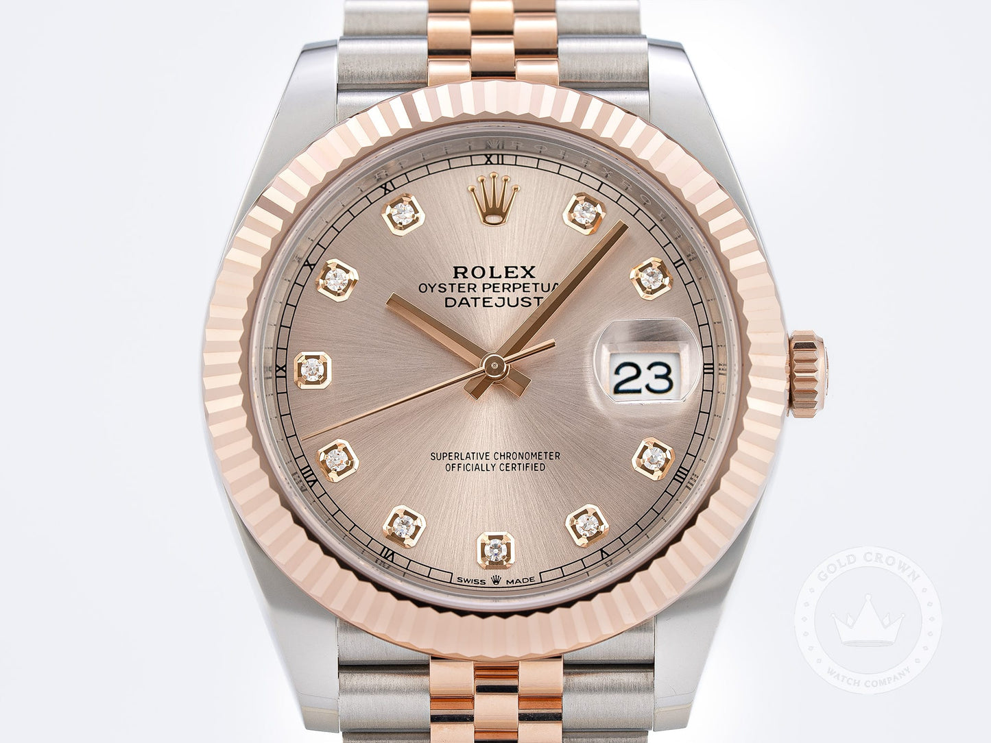 Brand New Rolex Datejust 126331 “Sundust Diamond Dial” Full Set