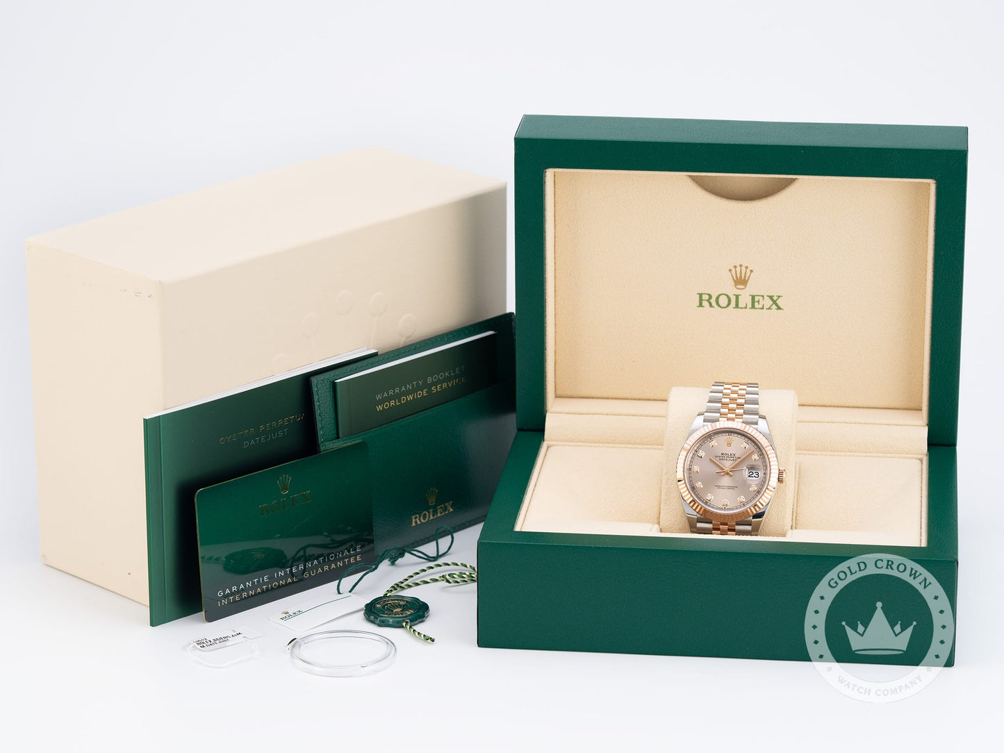 Brand New Rolex Datejust 126331 “Sundust Diamond Dial” Full Set