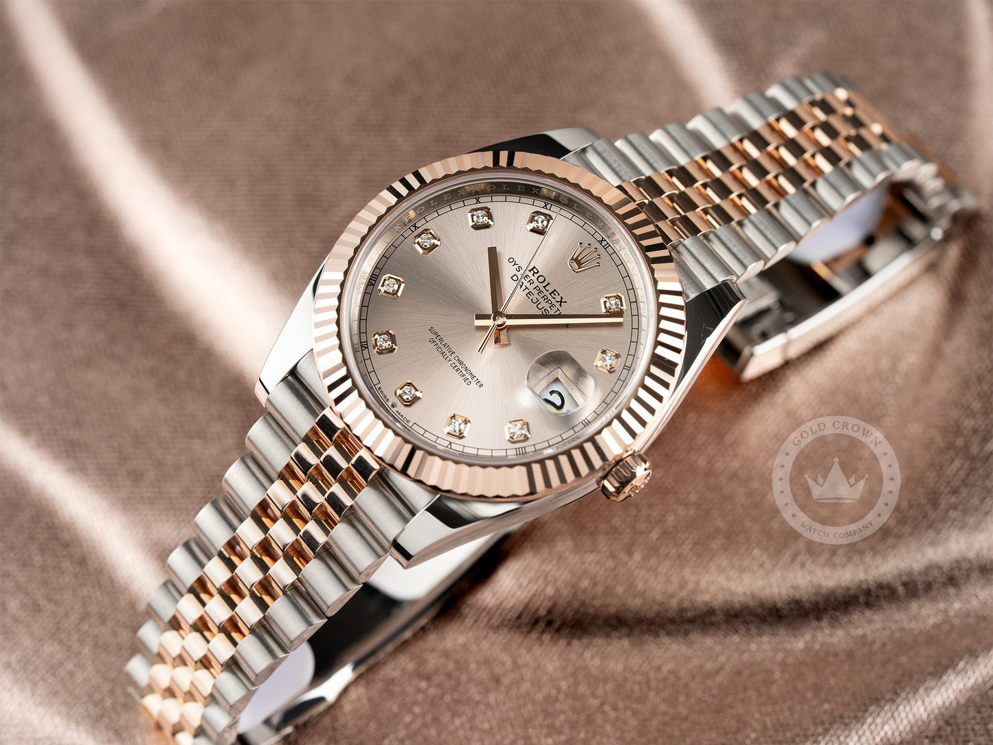 Brand New Rolex Datejust 126331 “Sundust Diamond Dial” Full Set