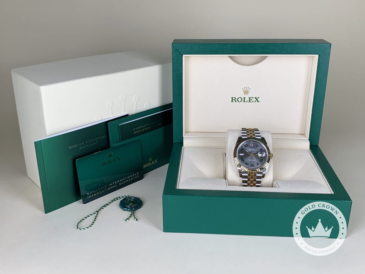 Rolex Datejust 126333 “Wimbledon Dial” Full Set