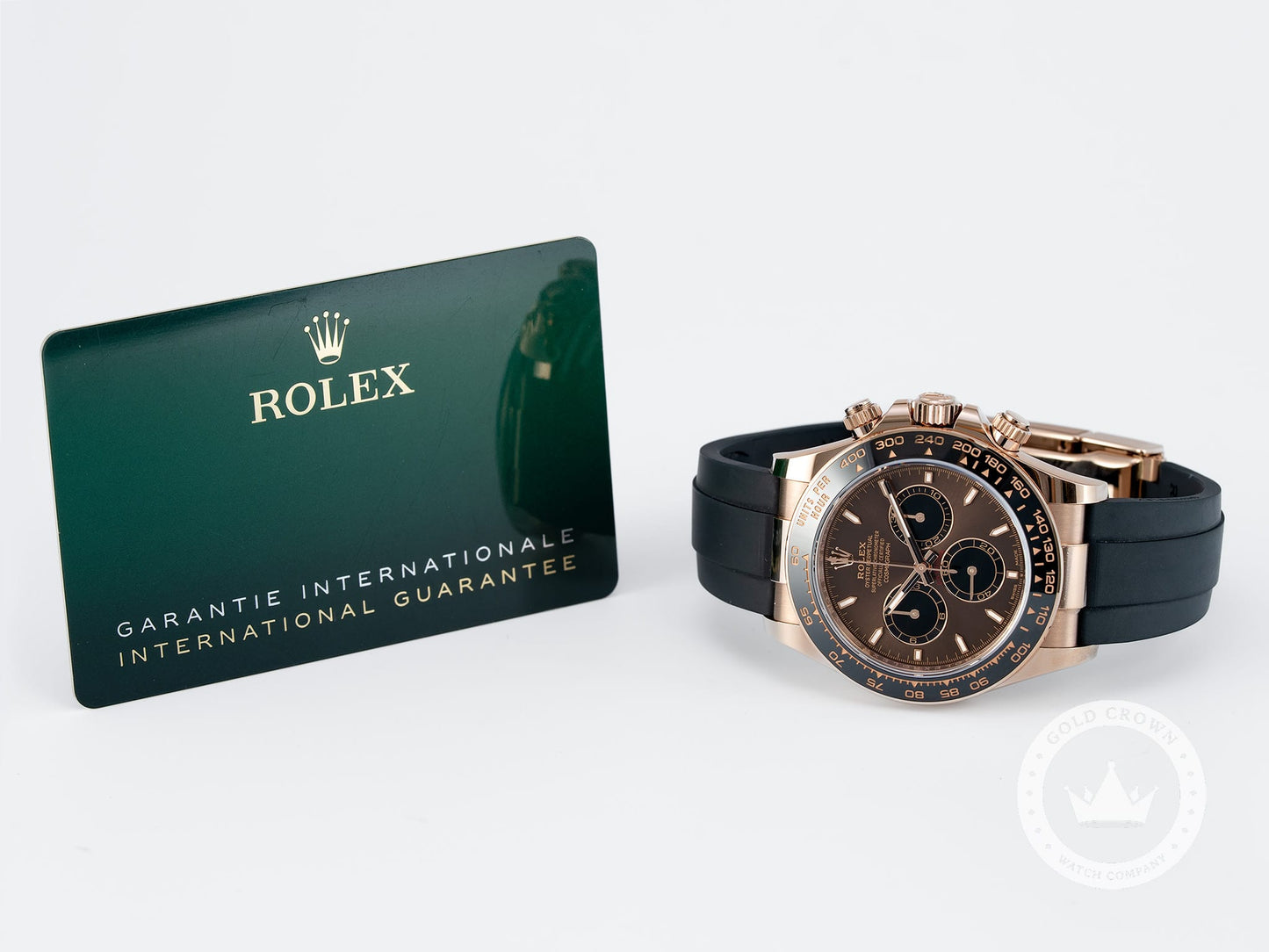 Rolex Daytona 126515LN “Chocolate Dial” Watch and Paper