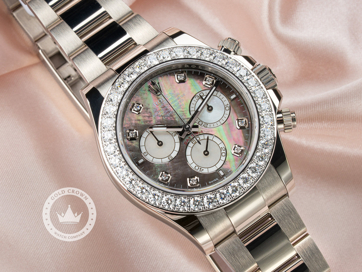 Rolex Daytona 126579RBR “Mother of Pearl Diamond Dial” Full Set