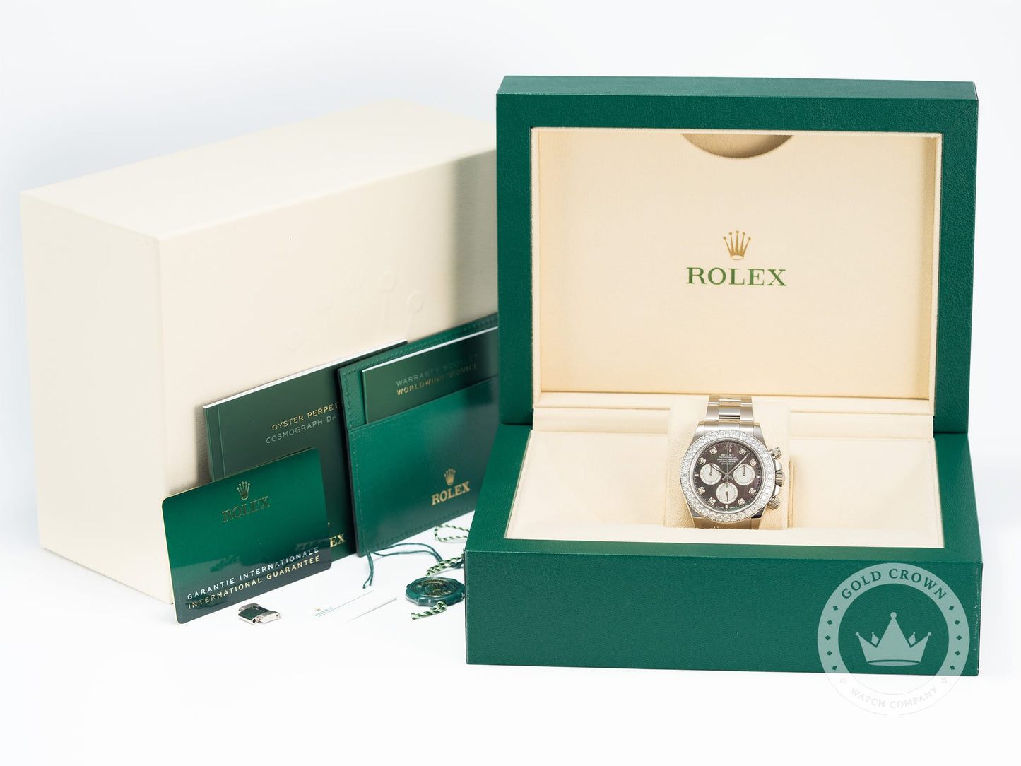 Brand New Rolex Daytona 126579RBR “MOP Diamond Dial” Full Set