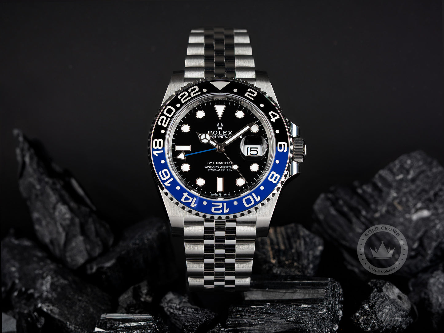 Brand New Rolex GMT-Master II 126710BLNR “Batgirl” Full Set