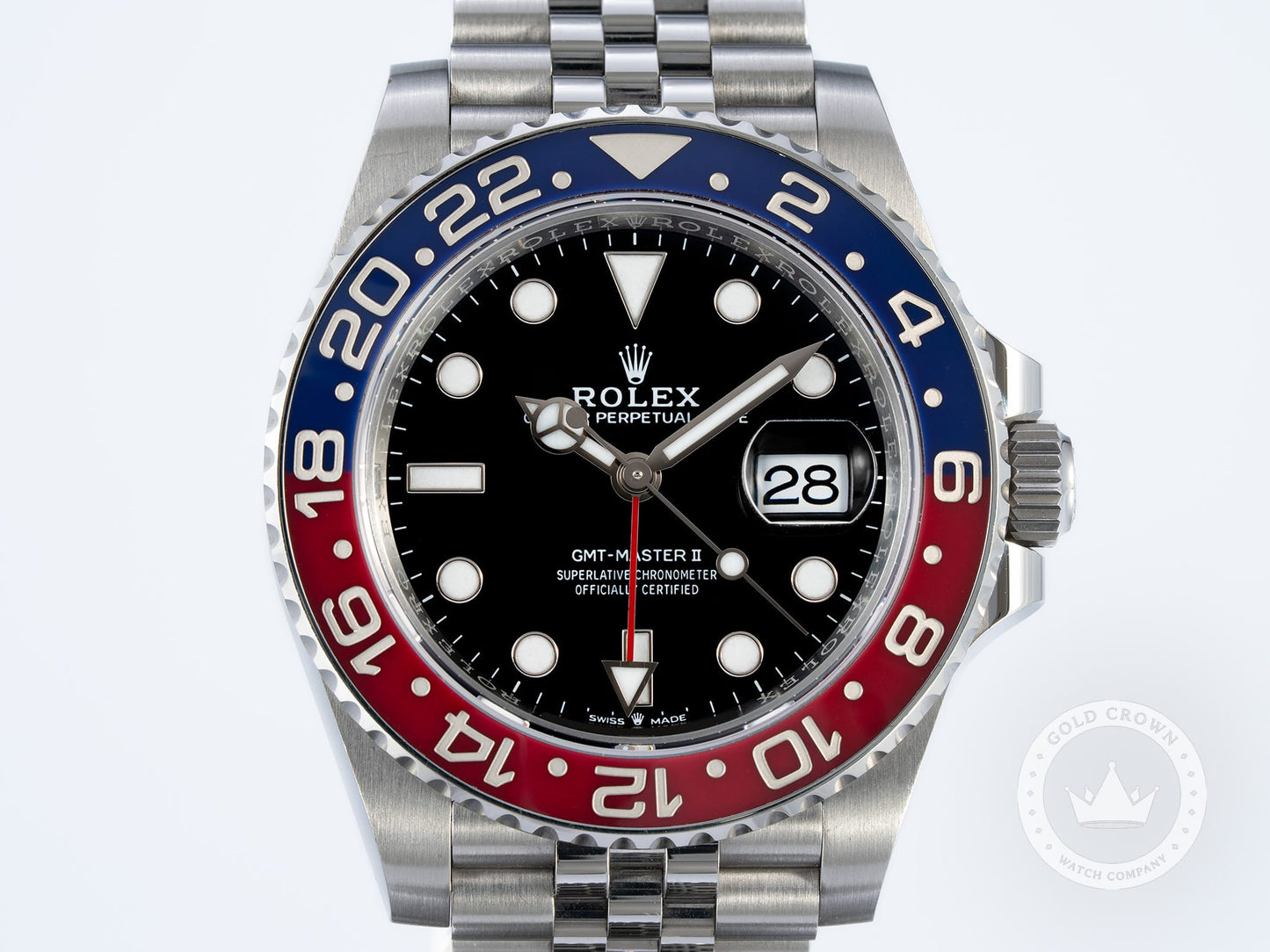 Rolex GMT-Master II 126710BLRO “Pepsi” Full Set