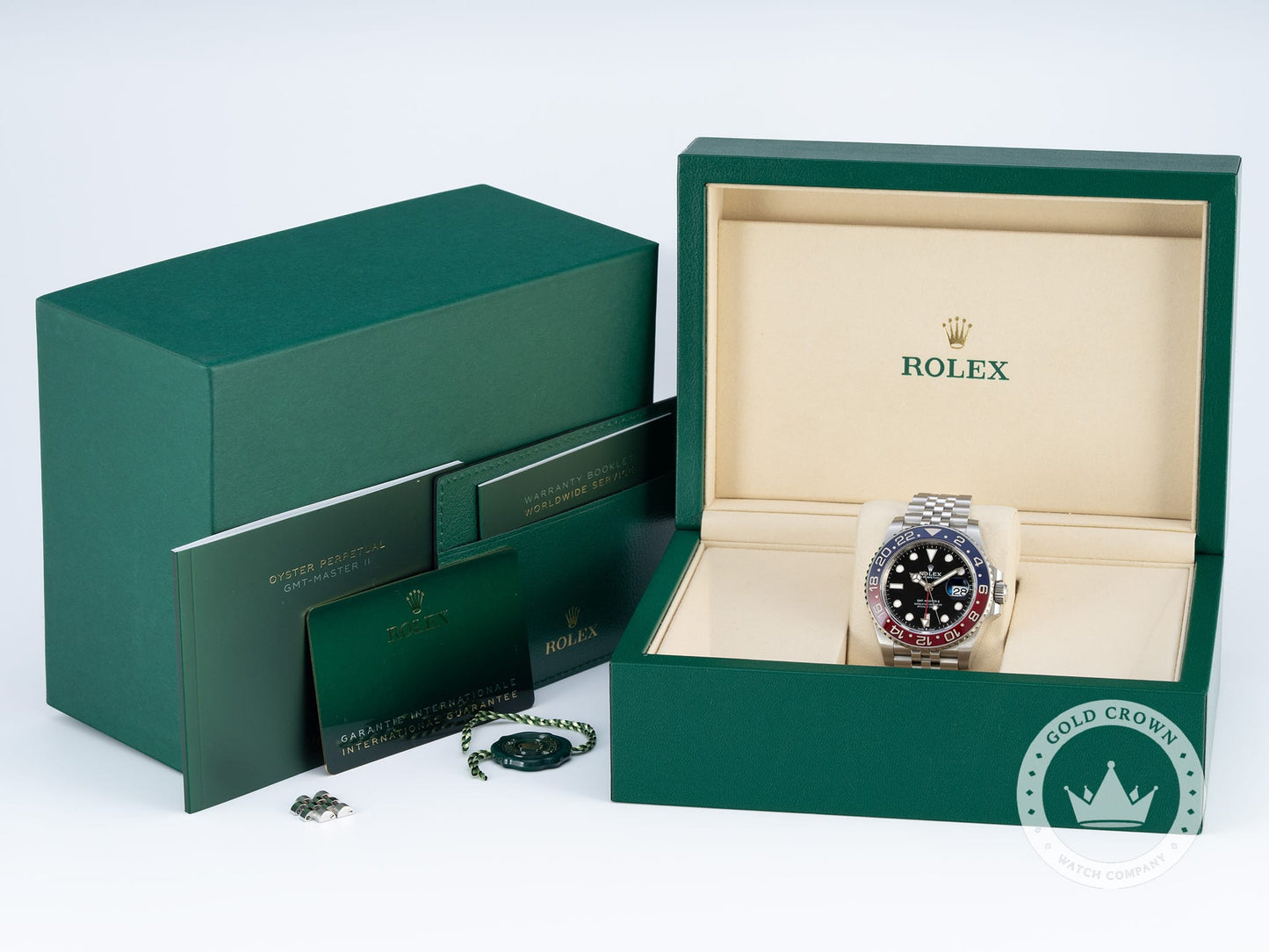 Rolex GMT-Master II 126710BLRO “Pepsi” Full Set