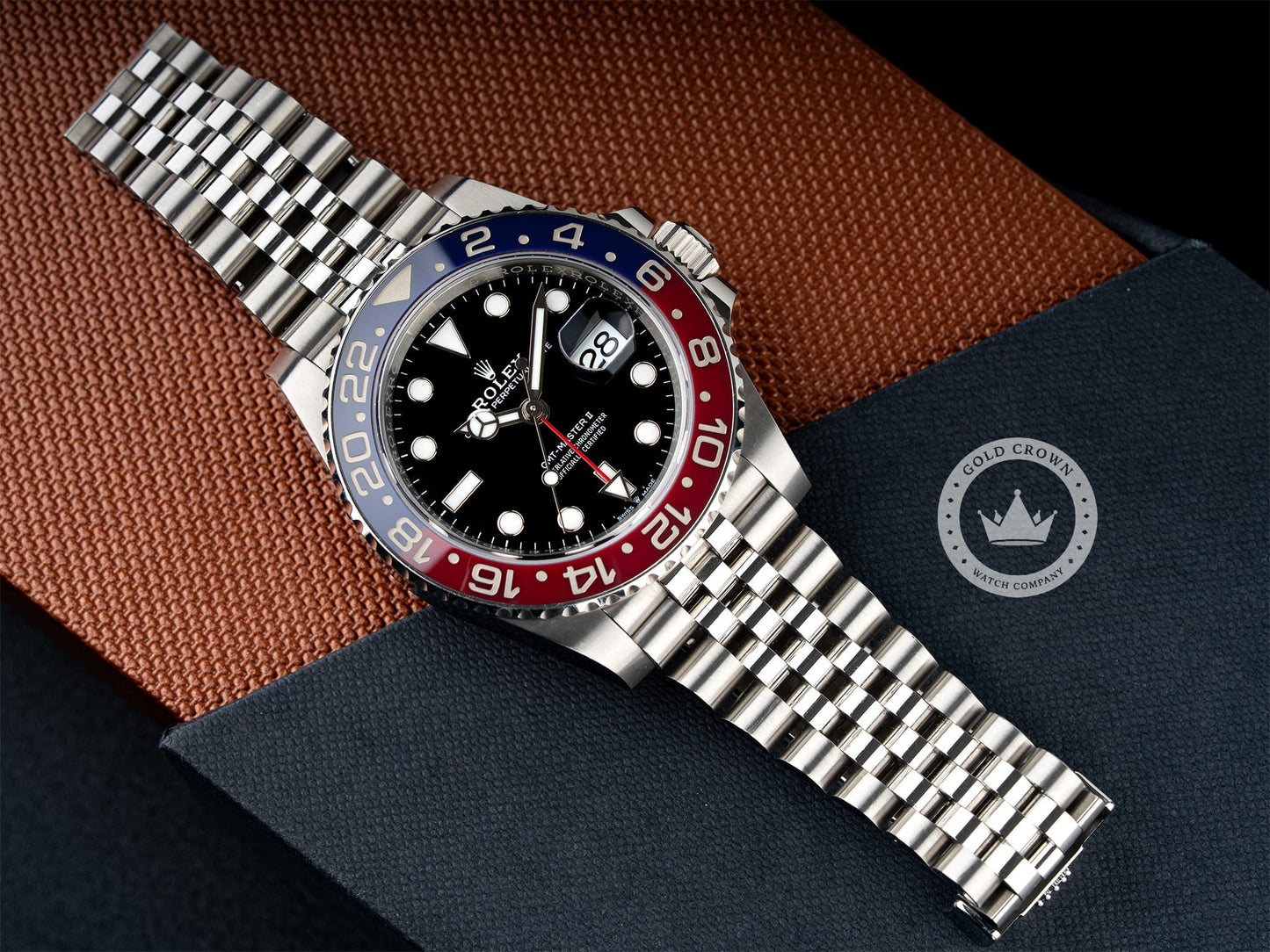 Rolex GMT-Master II 126710BLRO “Pepsi” Full Set