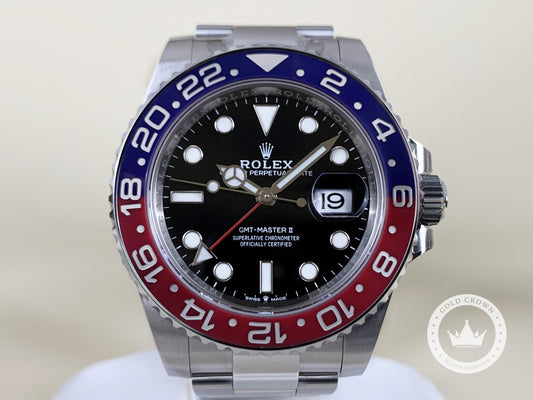 Rolex GMT-Master II 126710BLRO “Pepsi” Full Set