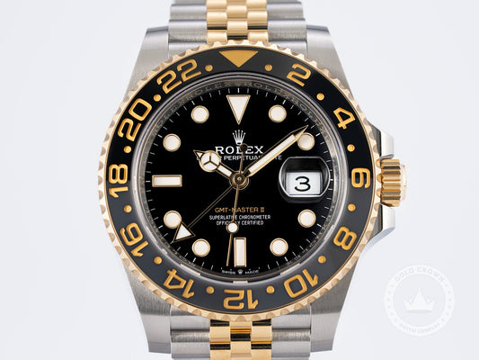 Brand New Rolex GMT-Master II 126713GRNR “Bumblebee” Watch and Paper