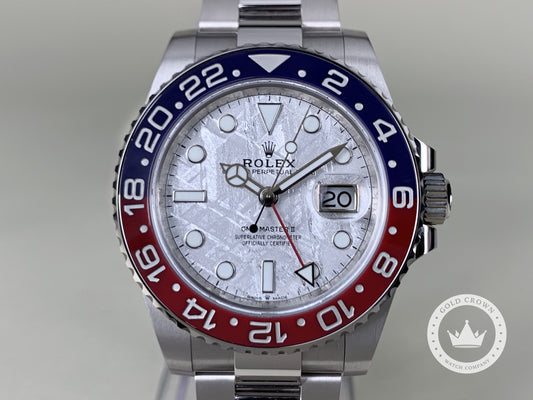 Rolex GMT-Master II  126719 “Meteorite Pepsi” Full Set