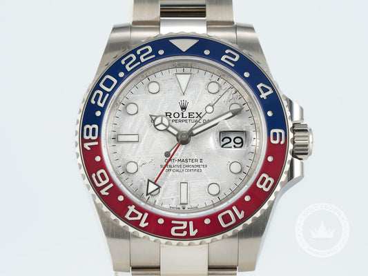 Rolex GMT-Master II 126719BLRO “Meteorite Pepsi” Full Set