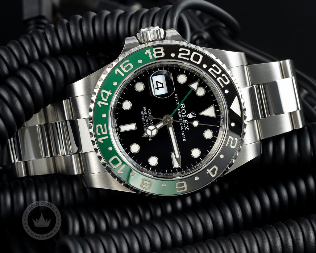 Rolex GMT-Master II 126720VTNR “Sprite” Watch and Paper