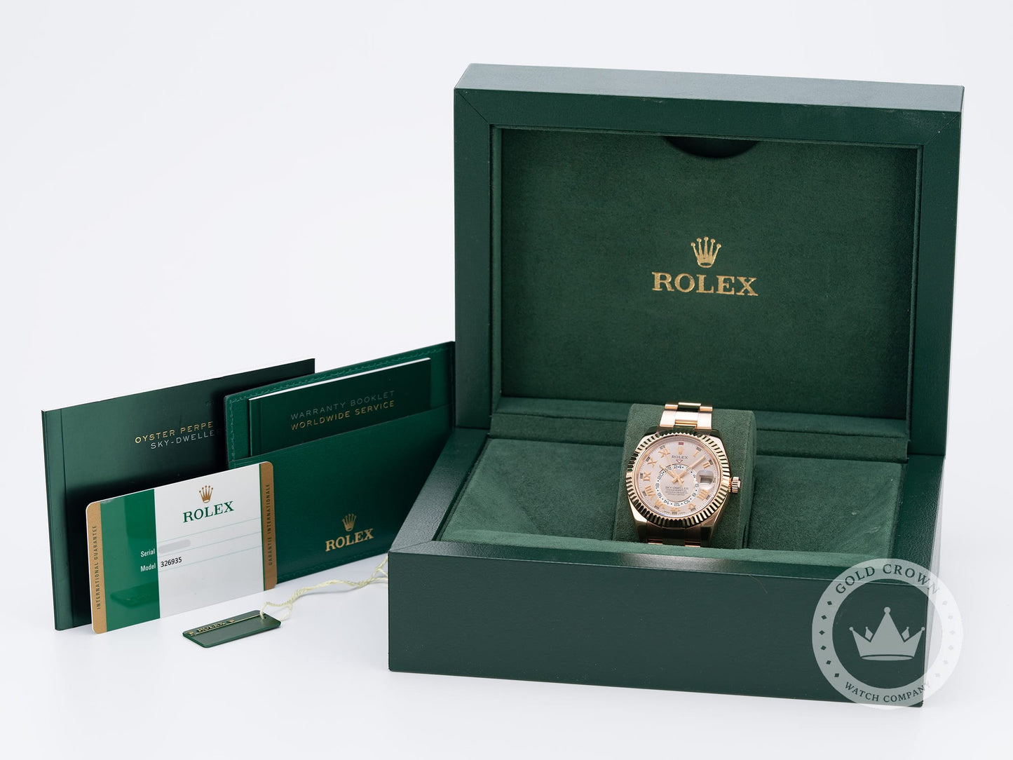 Rolex Sky-Dweller 326935 “Sundust Dial” Full Set