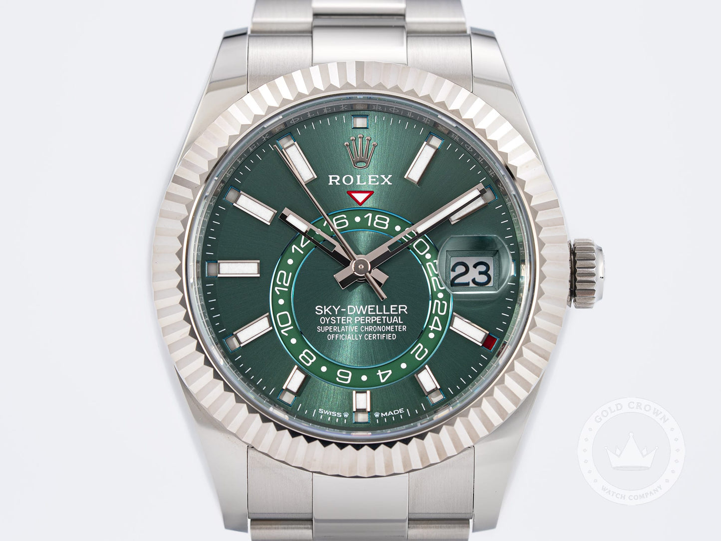 Rolex Sky-Dweller 336934 “Green Dial” Full Set