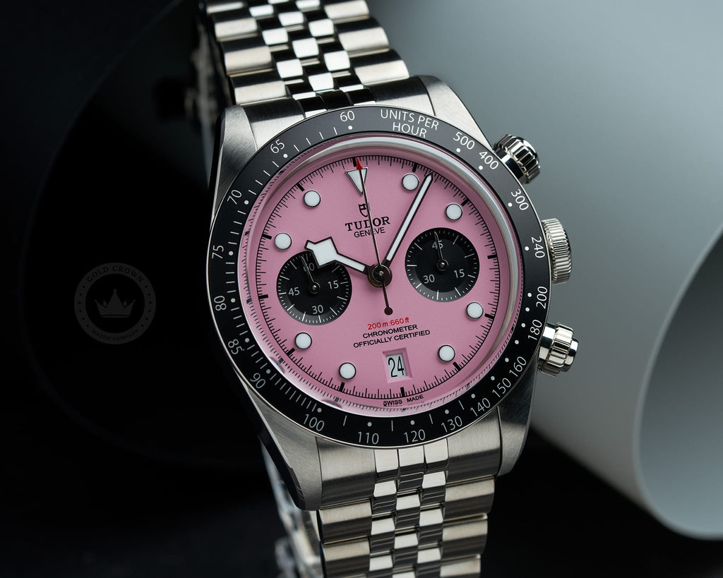 Brand New Tudor Black Bay Chrono M79360N-0019 “Pink” Full Set