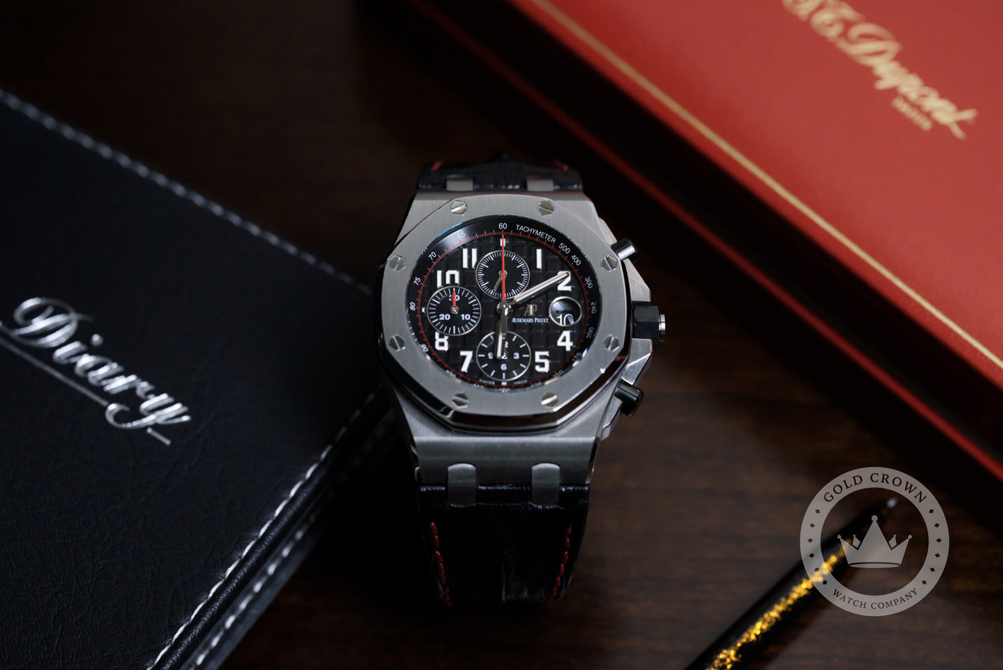 Audemars Piguet Royal Oak Offshore Chronograph 26470ST.OO.A101CR.01 “Vampire” Full Set